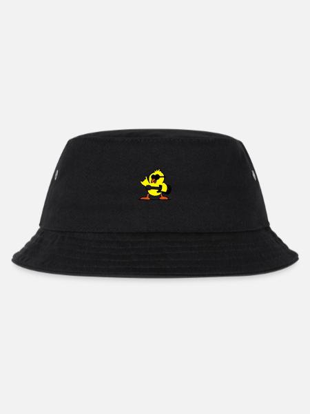 guitar rock chick - Kids’ Bucket Hat - black