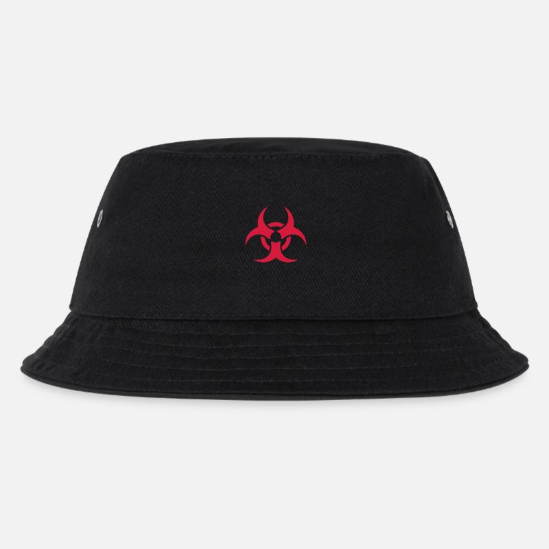 Biohazard__V017 - Kids’ Bucket Hat - black