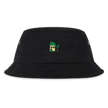 house - Kids’ Bucket Hat - black - Front