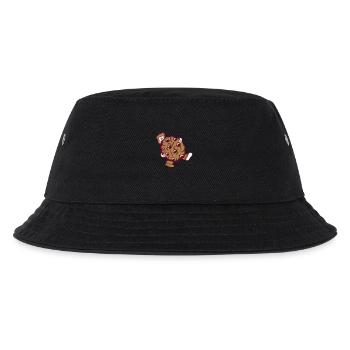 biscuit cookie big huge bear delicious hunger back - Kids’ Bucket Hat - black - Front