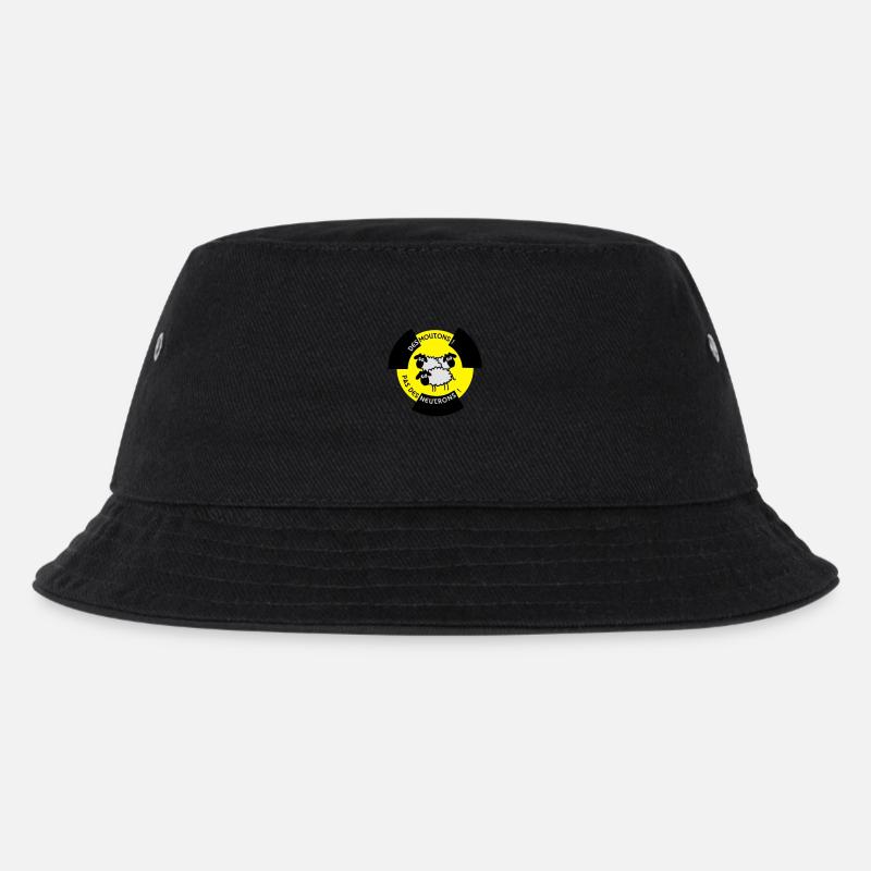 Sheep! No Neutron! - Kids’ Bucket Hat - black