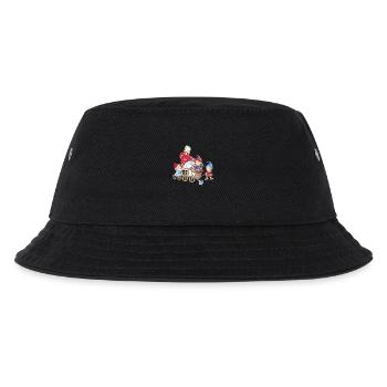 Wichtel_01 - Kinder Bucket Hat - Schwarz - Vorne
