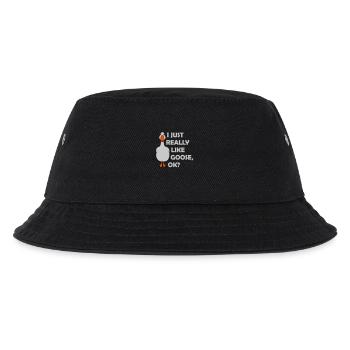 really like goose ok - Kids’ Bucket Hat - black - Front