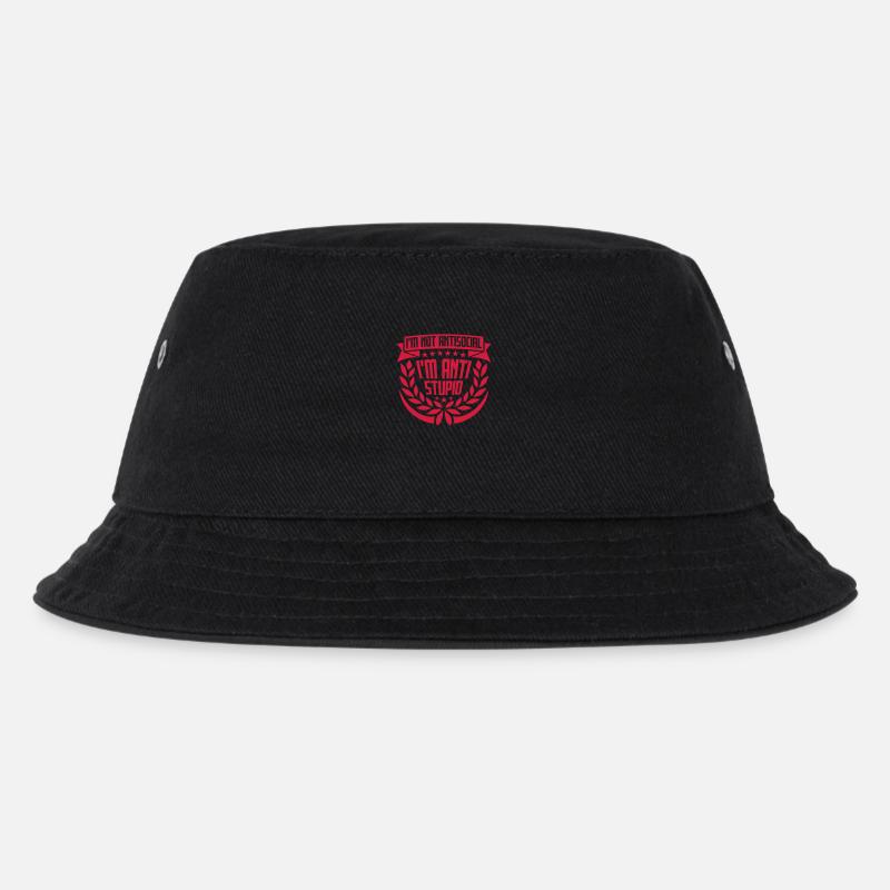 pas antisocial anti-stupide - Bob Enfant - noir