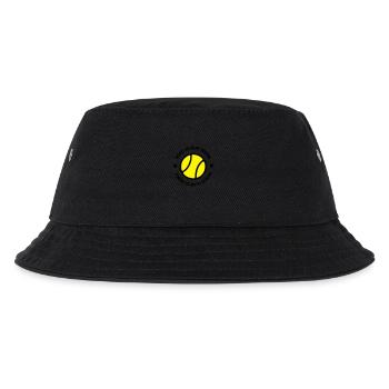 Tennis - Kinder Bucket Hat - Schwarz - Vorne