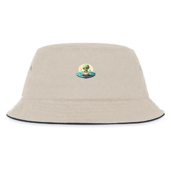 Green Alien Coffee Buveur de café - Bob Enfant - blanc cassé/bleu marine - Devant