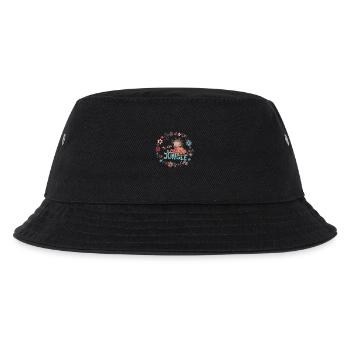 My wild jungle life - Kinder Bucket Hat - Schwarz - Vorne