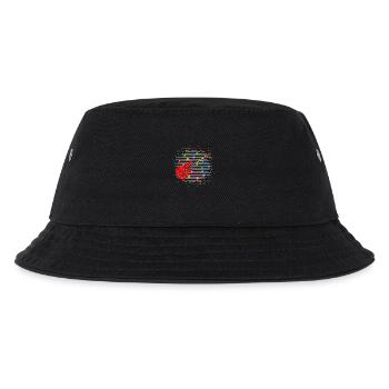 Gitarre - Kinder Bucket Hat - Schwarz - Vorne