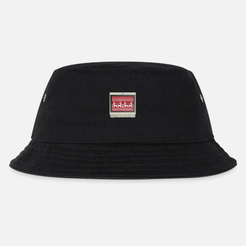 PVM-Liebhaber - XMAS - Kinder Bucket Hat - Schwarz