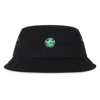 Caribbean Island Logo - Kids’ Bucket Hat - black - Front