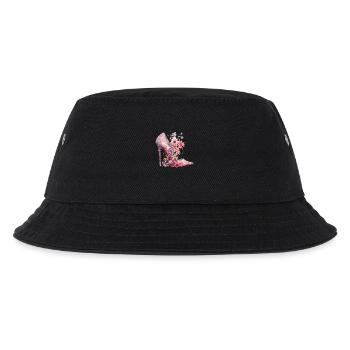 High Heel Liebhaber Glitzer Schuhe Damen Geschenk - Kinder Bucket Hat - Schwarz - Vorne