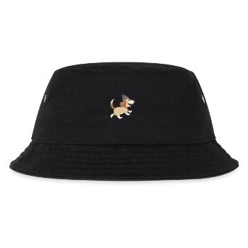 Cute dog - Kids’ Bucket Hat - black - Front