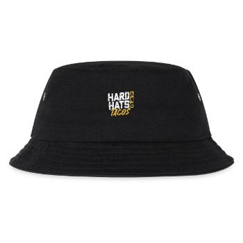 Schutzhelme Und Tacos Bauliebhaber - Kinder Bucket Hat - Schwarz - Vorne