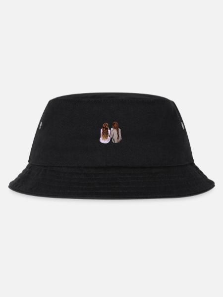 Mum and daughter - Kids’ Bucket Hat - black