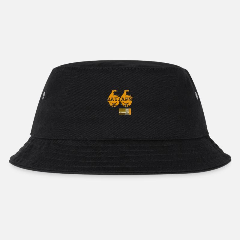 Baujahr 1966 schrift - Kinder Bucket Hat - Schwarz