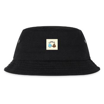 Freunde - Kinder Bucket Hat - Schwarz - Vorne