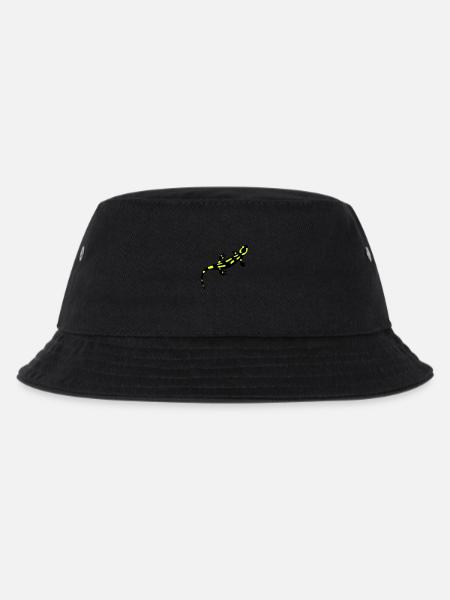 Feuersalamander (gebändert) - Kinder Bucket Hat - Schwarz