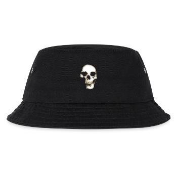 Skull - Kinder Bucket Hat - Schwarz - Vorne