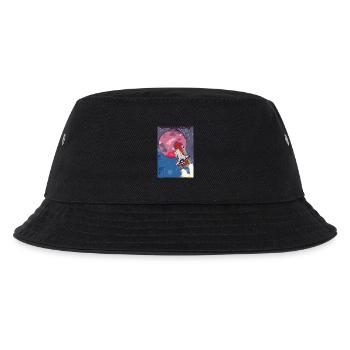 migrant_digi - Kids’ Bucket Hat - black - Front