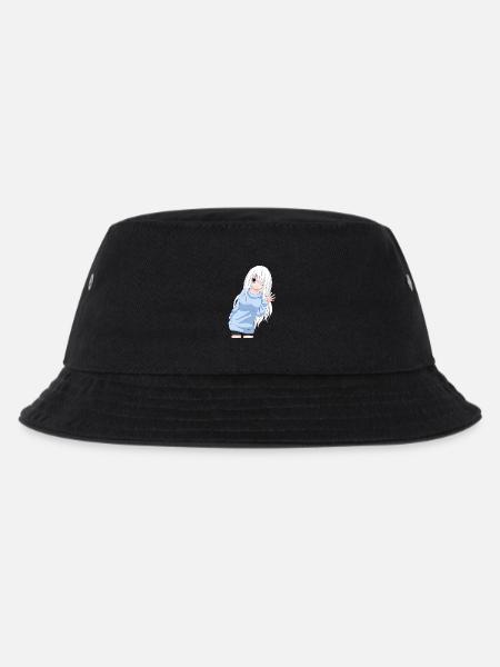 Anime Girl agitant - Bob Enfant - noir