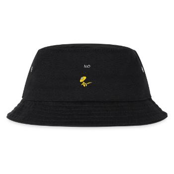 nö biene - Kinder Bucket Hat - Schwarz - Vorne