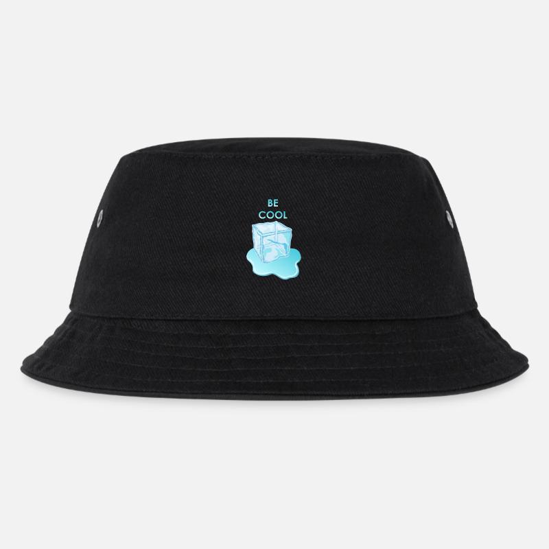 Be Cool IceCube - Kids’ Bucket Hat - black