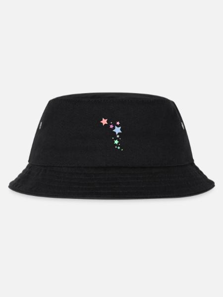 Shining Stars - Kinder Bucket Hat - Schwarz