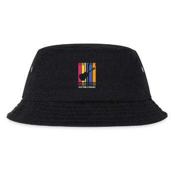 live for a passion guitar - Kids’ Bucket Hat - black - Front