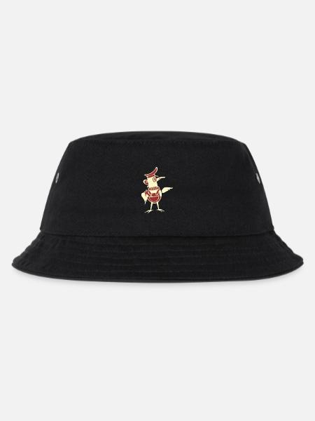 Minol Pirol - Kinder Bucket Hat - Schwarz