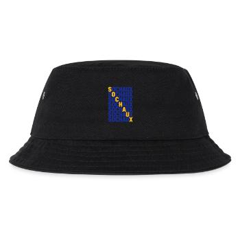 Sochaux grid - Kids’ Bucket Hat - black - Front