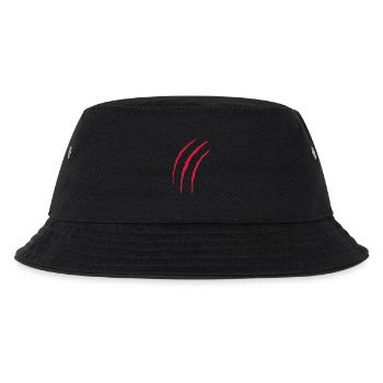 kratzer design - Kinder Bucket Hat - Schwarz - Vorne