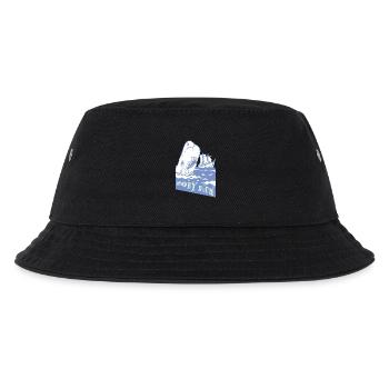 Moby Dick - Kinder Bucket Hat - Schwarz - Vorne