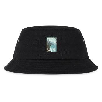 Nature - Kinder Bucket Hat - Schwarz - Vorne