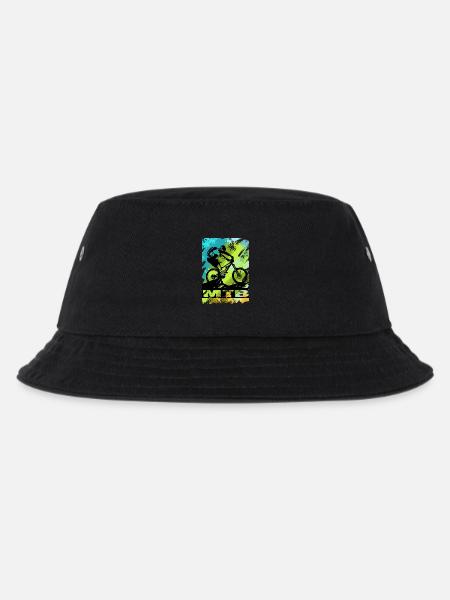 MTB Bike - Kinder Bucket Hat - Schwarz