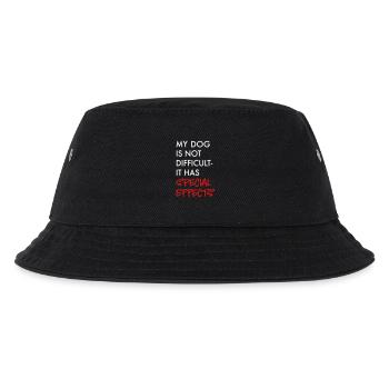Dog - Kids’ Bucket Hat - black - Front