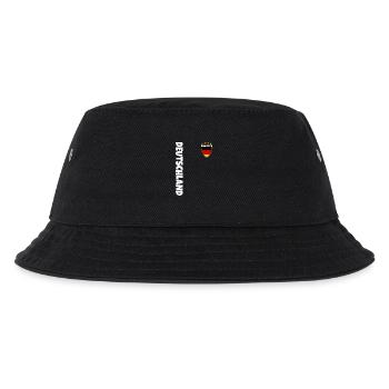 Fußball Deutschland EM 2024 Meister - Kinder Bucket Hat - Schwarz - Vorne