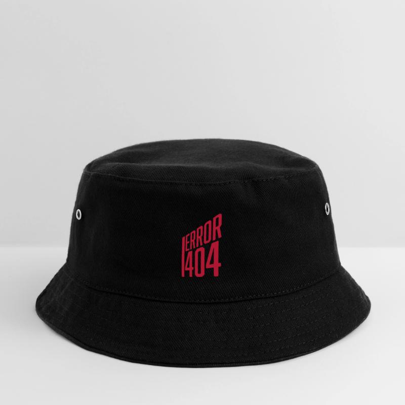 Code Fehler Error 404 Kinder Bucket Hat