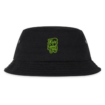 have a good day - Kinder Bucket Hat - Schwarz - Vorne