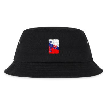 Drapeau slovaque vintage - Bob Enfant - noir - Devant