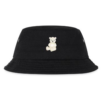 zauberhafter Eisbär als tierischer Begleiter - Kinder Bucket Hat - Schwarz - Vorne
