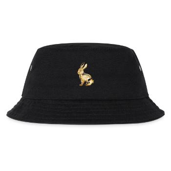 Lapin de couleur or coloré en chrome - Bob Enfant - noir - Devant