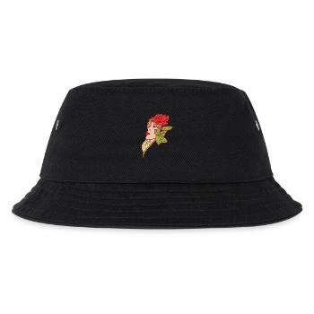 Die Frau und die Rose - Kinder Bucket Hat - Schwarz - Vorne
