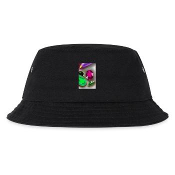 Colorful gemstones - Kids’ Bucket Hat - black - Front