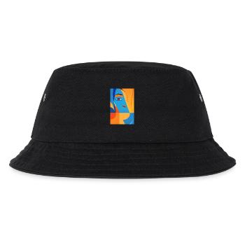 Abstrakte Kunst - Kinder Bucket Hat - Schwarz - Vorne