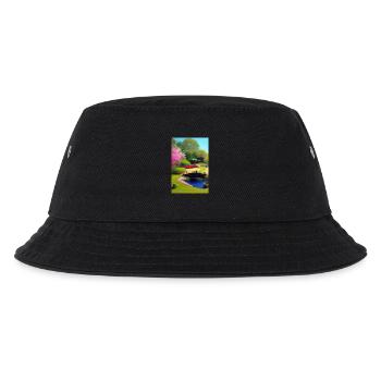 Chinese Zen Garden - Kids’ Bucket Hat - black - Front