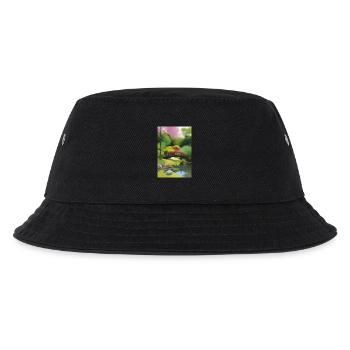 Chinese Zen Garden - Kids’ Bucket Hat - black - Front