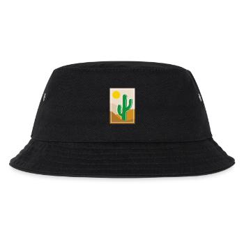 Cactus in the desert - Kids’ Bucket Hat - black - Front