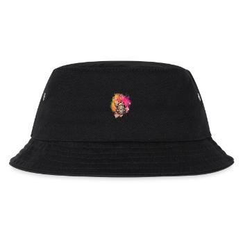 Wütendes Drachengesicht - Kinder Bucket Hat - Schwarz - Vorne