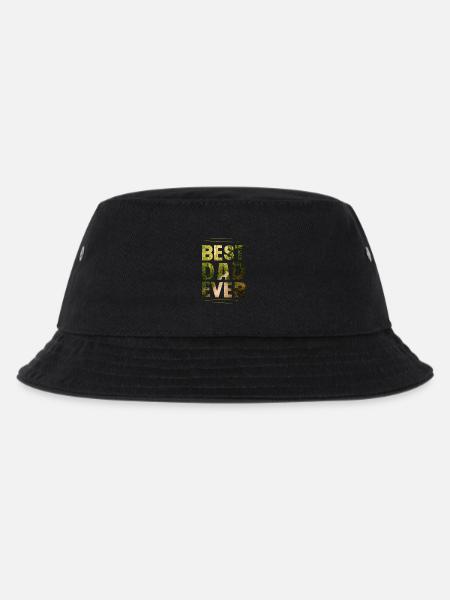 Bester Papa - Kinder Bucket Hat - Schwarz