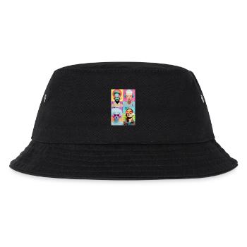 Musik Pop Art - Kinder Bucket Hat - Schwarz - Vorne